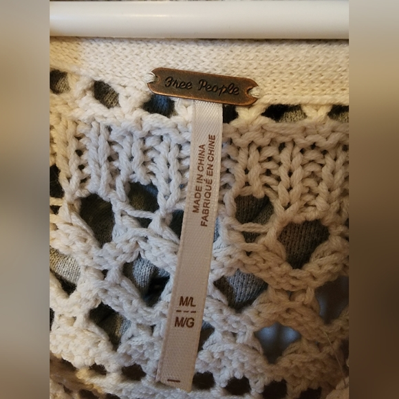 Free People Crocheted Shirt - Picture 3 of 3